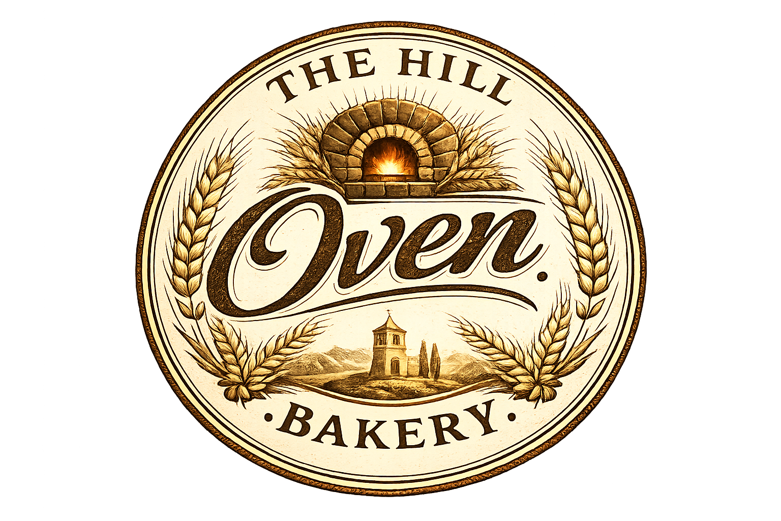 The Hill Oven Bakery Logo